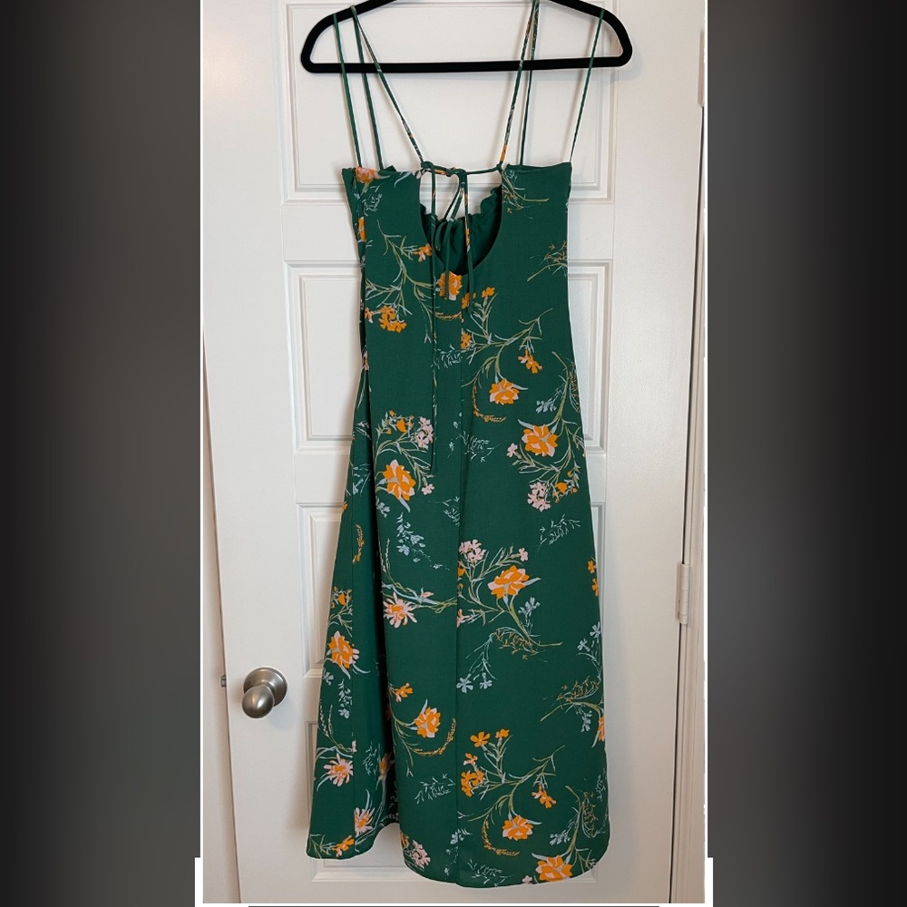 UO April Tie Back midi dress SMALL